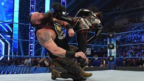 Braun Strowman Was Taken Out By Former Intercontinental Champion Shinsuke Nakamura During SMACKDOWN