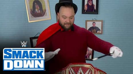 Bray Wyatt Changes The Color Of The Universal Championship Thanks To A Magic Wand