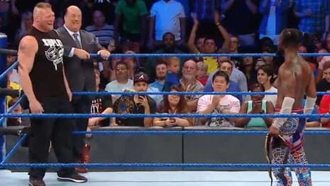 Brock Lesnar Returns; Will Challenge Kofi Kingston For The WWE Title On SMACKDOWN's FOX TV Debut