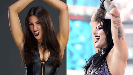 Cathy Kelley Transforms Into WWE Superstar Rhea Ripley For This Year's Best Halloween Costume