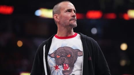 CM Punk Returns During AEW COLLISION...And Wastes No Time In Taking A Shot At The Young Bucks!