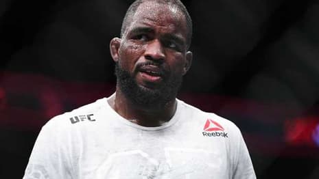 Corey Anderson Confronts UFC Light Heavyweight Champion Jon Jones During An Autograph Signing