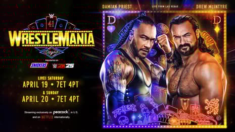 Damian Priest vs. Drew McIntyre Made Official For WWE WrestleMania 41