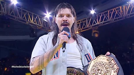 Dominik Mysterio Attacked Dragon Lee And El Hijo del Vikingo At The Recent AAA LUCHA LIBRE Show