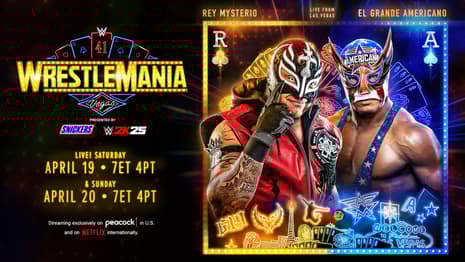 El Grande Americano vs. Rey Mysterio Added To WWE WrestleMania 41 Card