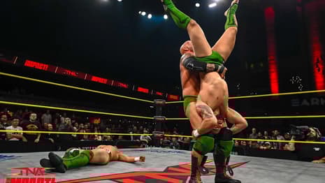 Eric Young Attacks Judas Icarus And Travis Williams Of The Northern Armory