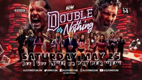 First Image Of The AEW DOUBLE OR NOTHING Stage Has Been Revealed