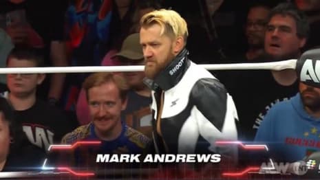 Former NXT UK Tag Team Champion Mark Andrews Made His AEW Debut