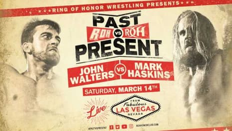 Former Pure Champion John Walters Will Make His Return To RING OF HONOR At PAST VS. PRESENT