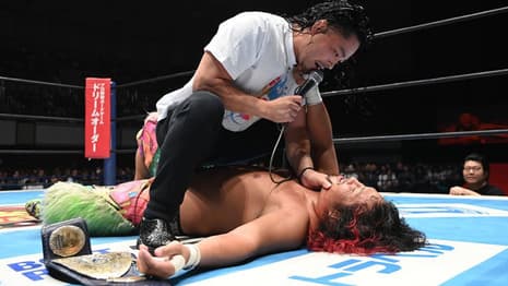 GHC Junior Heavyweight Champion Hiromu Takahashi Was Attacked By His WRESTLE ODYSSEY Opponent