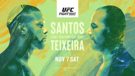 Glover Teixeira Scores An Impressive Submission Win Over Thiago Santos At UFC VEGAS 13