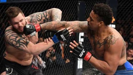 Greg Hardy Disqualified In UFC Debut After Illegal Knee To Allen Crowder At UFC Fight Night 143