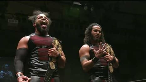 Guerrillas Of Destiny Challenge The Usos And The Revival To Fight Them For The IWGP Tag Team Titles