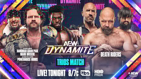 Hangman Page And Jon Moxley Fight Again On Tonight's Episode Of AEW DYNAMITE