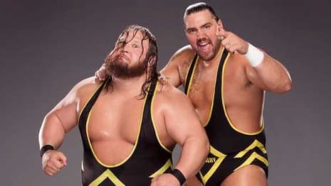 Heavy Machinery Made Another Hilariously Weird Appearance Backstage At SMACKDOWN LIVE