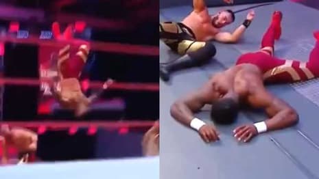 Here's What's Said To Have Happened With Montez Ford's Scary Looking Bump On RAW