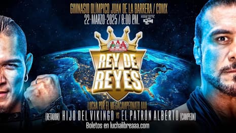 Hijo Del Vikingo Will Challenge Alberto El Patron For The AAA Mega Championship