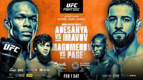 Israel Adesanya Returns To Fight Nassourdine Imavov At UFC SAUDI ARABIA