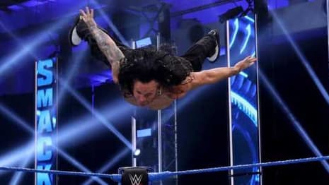 Jeff Hardy Returns On FRIDAY NIGHT SMACKDOWN And Sees Off An Attack From Sheamus