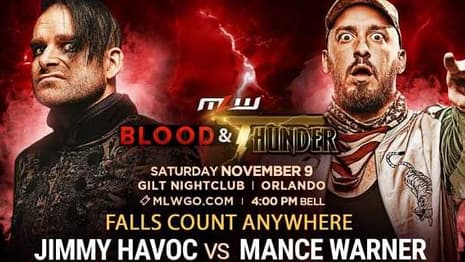 Jimmy Havoc Will Battle Mance Warner In A Falls Count Anywhere Match At MLW: BLOOD & THUNDER
