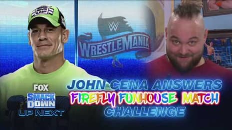 John Cena Encounters Bray Wyatt And The Fiend On SMACKDOWN Ahead Of Their Firefly Fun House Match