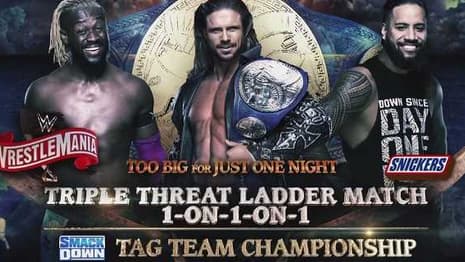 John Morrison Manages To Retain SMACKDOWN Tag Team Titles At WRESTLEMANIA After Bizarre Ending