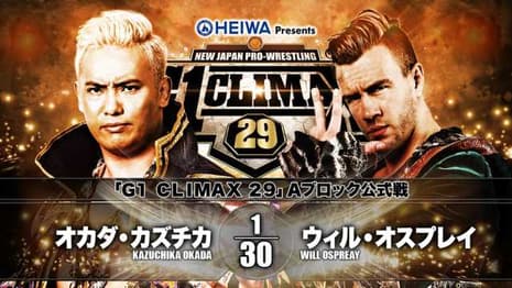 Kazuchika Okada Emerges Victorious Over Will Ospreay On Day 7 Of The G1 CLIMAX Tournament