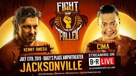 Kenny Omega Defeats CIMA At AEW's FIGHT FOR THE FALLEN
