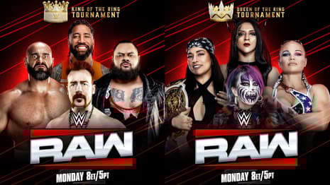 King & Queen Of The Ring Semifinals Set - Last 2 Superstars Win Fatal 4-Way Round 1 Matches On WWE Raw