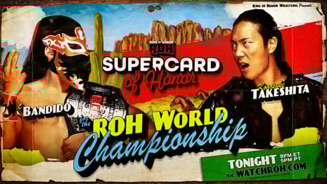 Konosuke Takeshita vs. Bandido Will Main Event Tonight's SUPERCARD OF HONOR