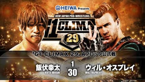 Kota Ibushi Defeated Will Ospreay On Day 5 Of NEW JAPAN PRO WRESTLING's G1 CLIMAX Tournament