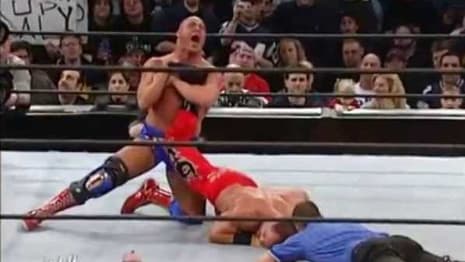 Kurt Angle Reminisces About His WWE Championship Match At The 2003 ROYAL RUMBLE