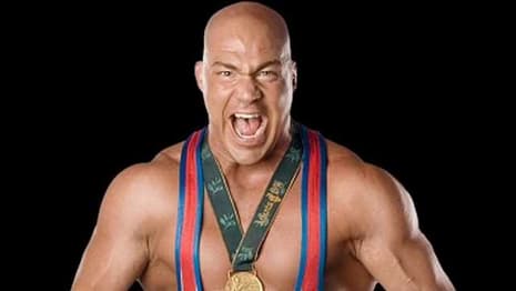 Kurt Angle Reveals Why He Pulled His Pants Down In Front Of Vince McMahon During WWE Production Meeting