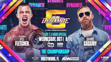 Kyle Fletcher Defends The TNT Championship On Tonight's Special AEW DYNAMITE