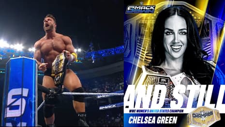 LA Knight Wins United States Championship, Alba Fyre Helps Chelsea Green Retain Her Title