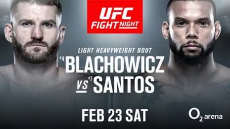 Light Heavyweight Bout Between Jan Blachowicz And Thiago Santos Confirmed For UFC PRAGUE