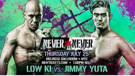 Low Ki Is Set To Fight Jimmy Yuta At MAJOR LEAGUE WRESTLING's NEVER SAY NEVER