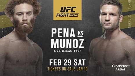 Luis Pena Will Take On Alex Munoz In A Lightweight Bout At UFC FIGHT NIGHT NORFOLK