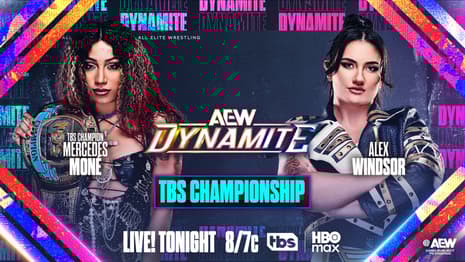 Mercedes Mone Will Defend The TBS Championship On Tonight's Episode Of AEW DYNAMITE