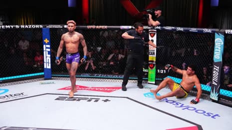 Michael Morales Destroys Gilbert Burns At UFC VEGAS 106