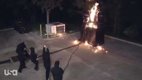 Mysterious New Faction Debuts On RAW And Destroys Electrical Equipment With Molotov Cocktails