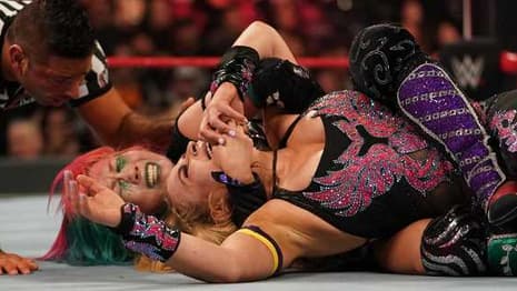 Natalya Shows Off A Nasty Black Eye Following Match With Asuka On Last Night's RAW