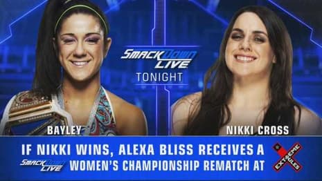 Nikki Cross Defeats Bayley To Guarantee Alexa Bliss Another Title Shot At EXTREME RULES