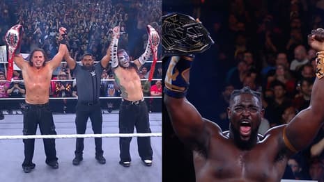 Oba Femi Beats Moose, Hardy Boyz Beat Fraxiom To Retain NXT/TNA Titles At WWE Roadblock