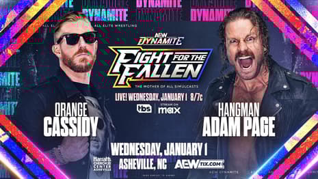 Orange Cassidy And Hangman Adam Page Will Meet For The First Time Ever At AEW's FIGHT FOR THE FALLEN