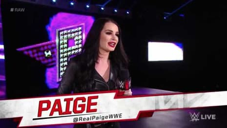 Paige Returned To TV Last Night On RAW - But Only To Promote FIGHTING WITH MY FAMILY