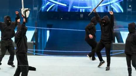 RETRIBUTION Invades SMACKDOWN Before Beating Up Spectators And Destroying The Ring
