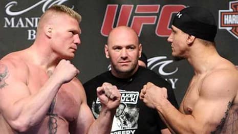 Revisit Brock Lesnar's Dominant Win Over Frank Mir At The UFC 100 Pay-Per-View