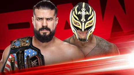 Rey Mysterio Will Get A Rematch Against Andrade For The US Title On Monday Night RAW