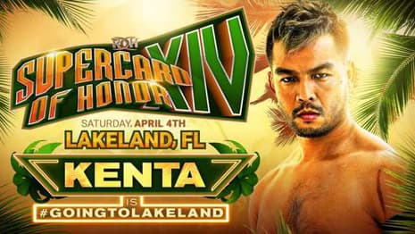 ROH Announces That KENTA Will Make His Return To The Promotion At SUPERCARD OF HONOR